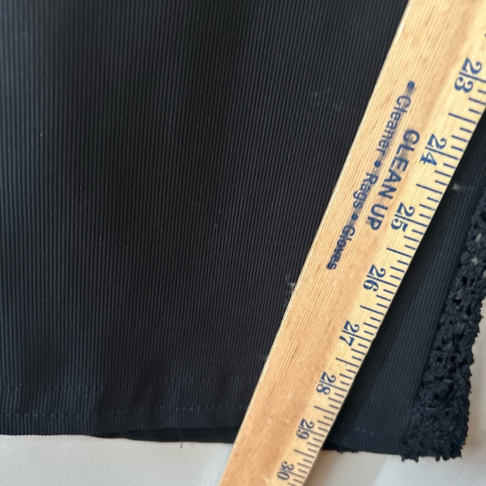 90s flare pants with lace insert - Picture 8 of 12